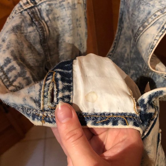 denim romper - Picture 4 of 5